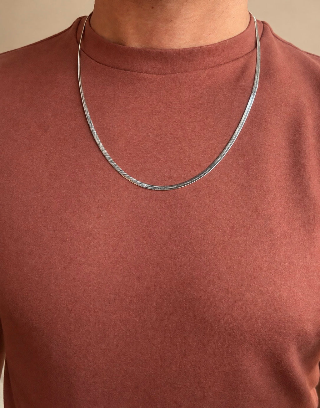 Silver Flat Chain