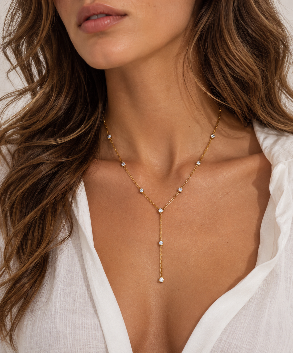 Bling Chain Tie