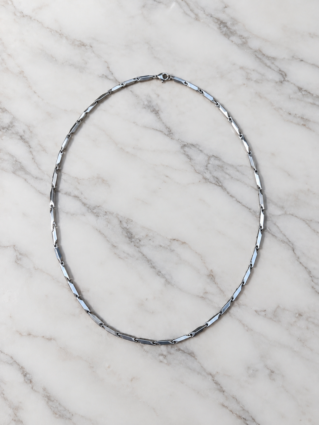 Silver Edge Chain