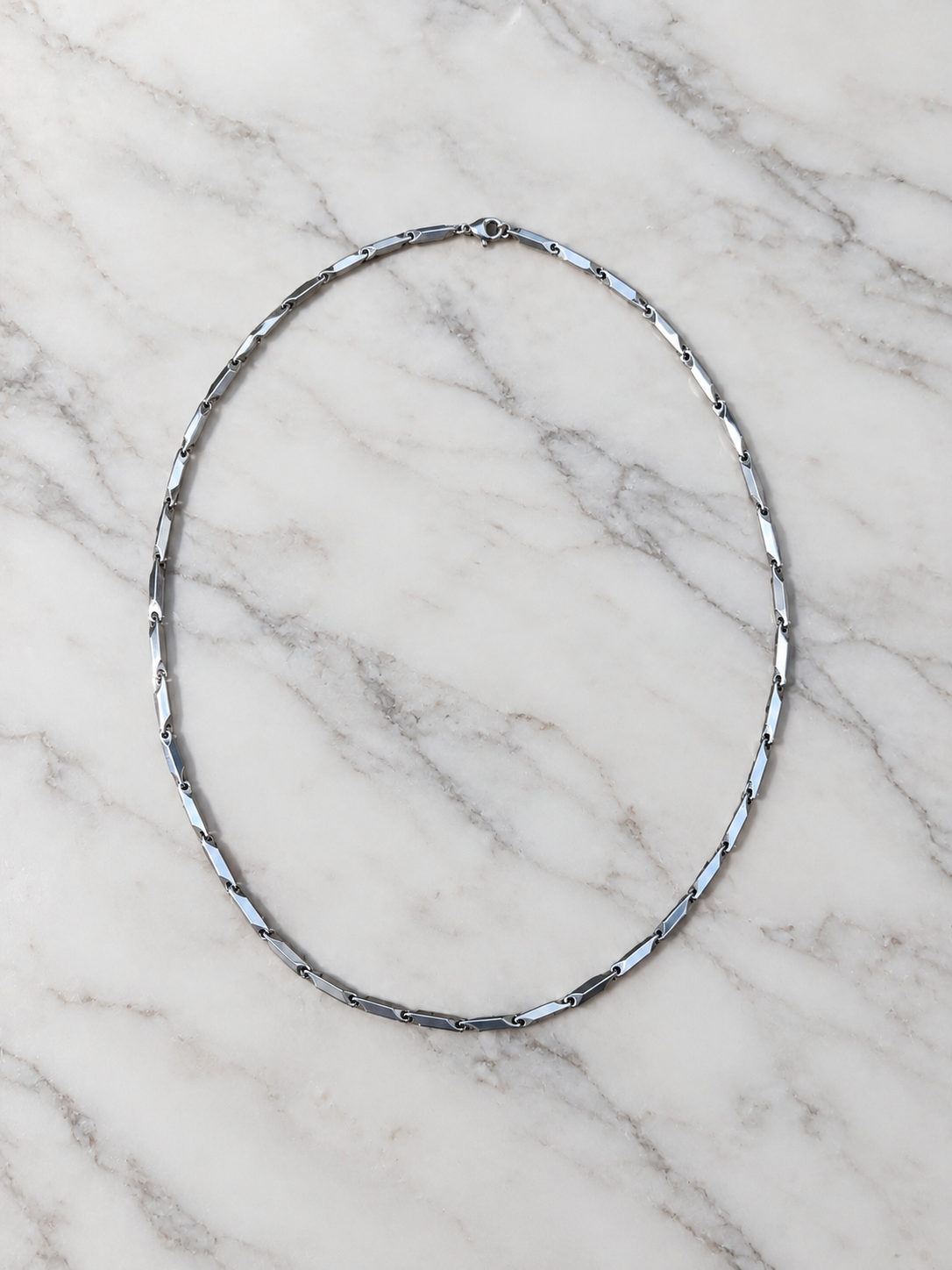Silver Edge Chain