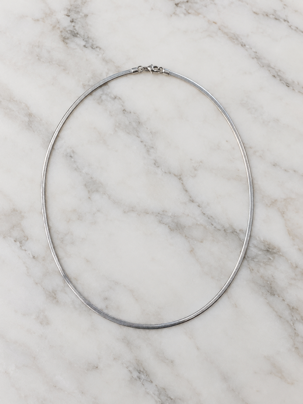 Silver Flat Chain