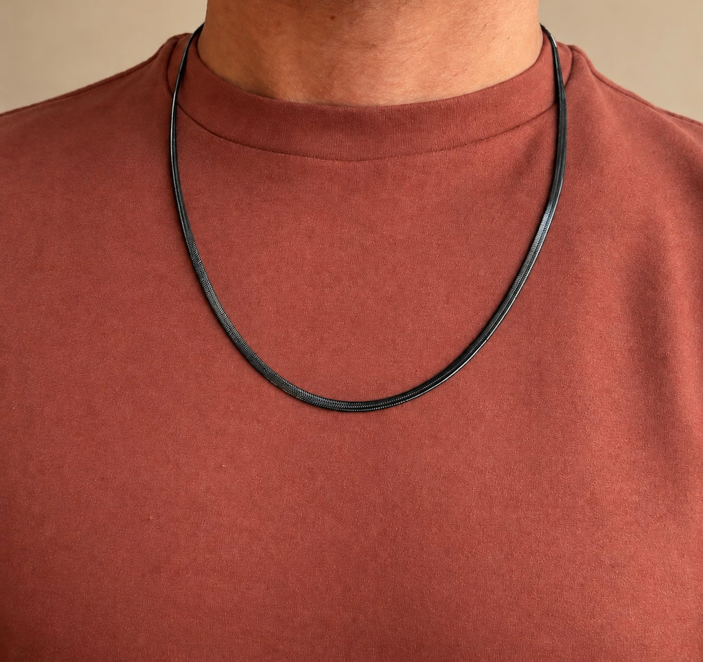 Black Flat Chain