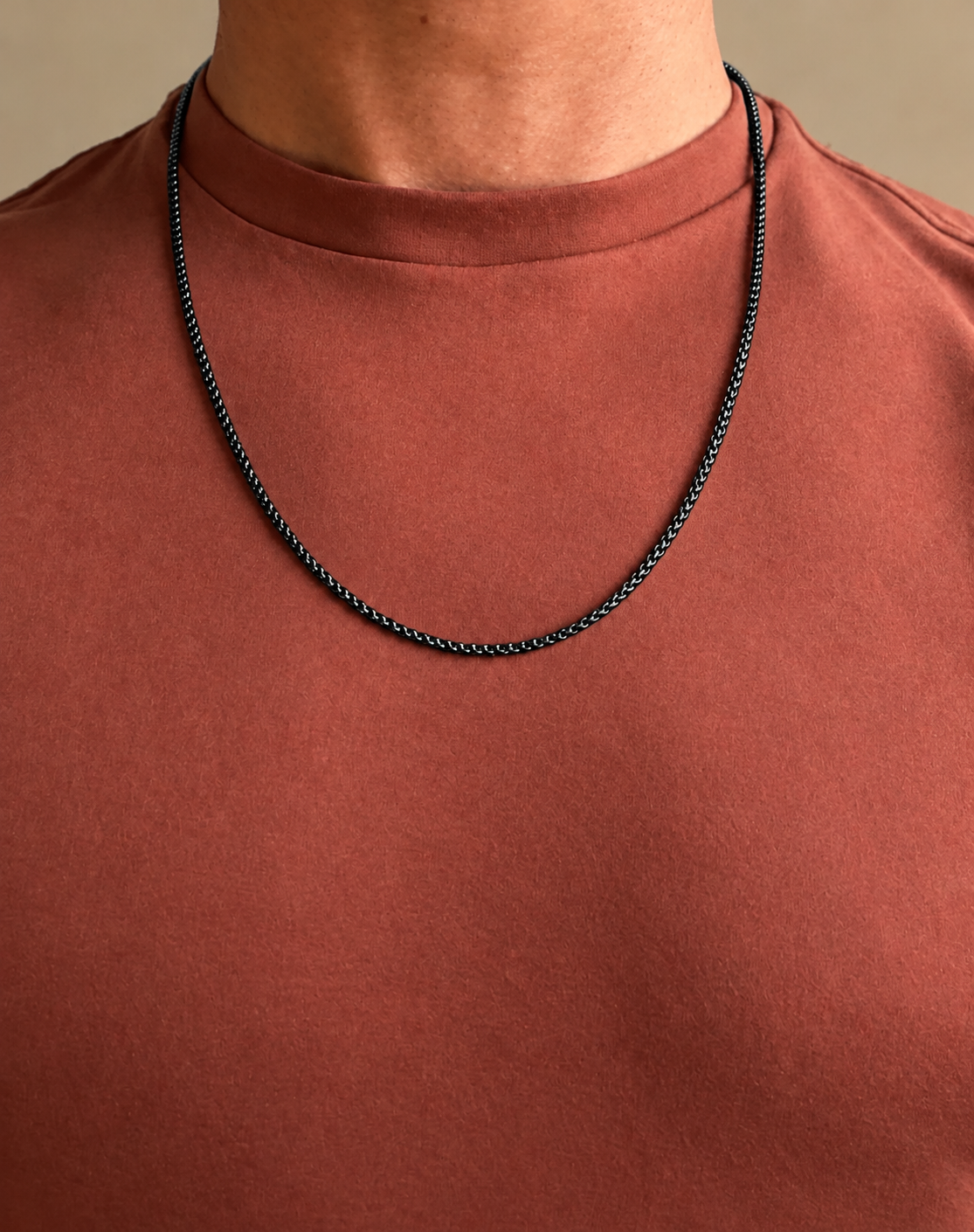 Black Slim Chain