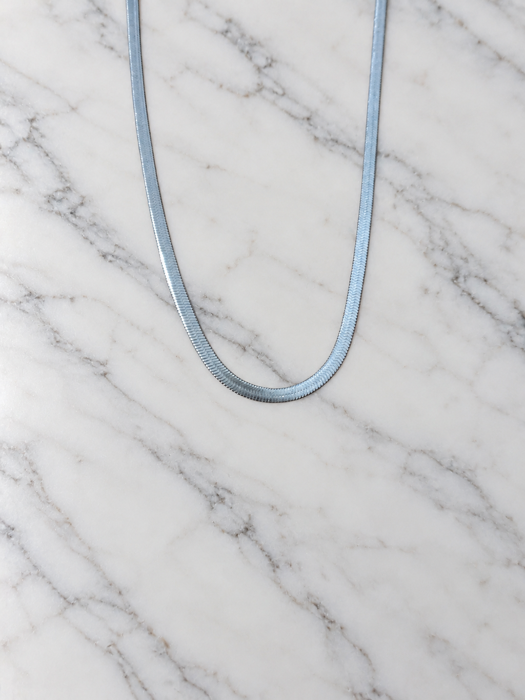 Silver Flat Chain