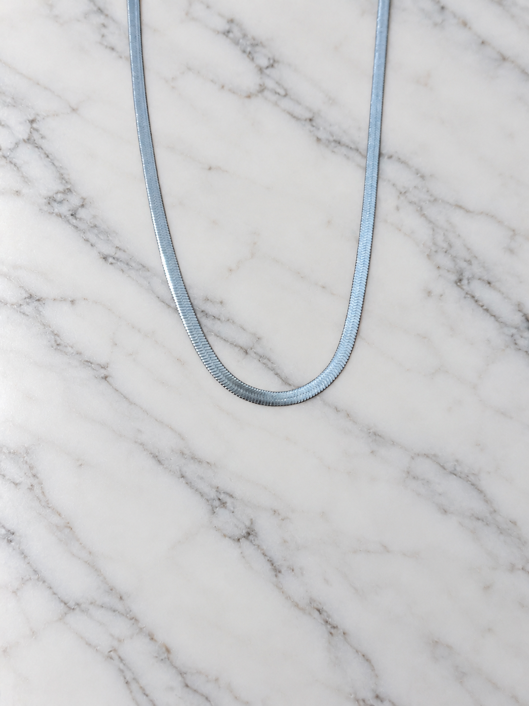 Silver Flat Chain