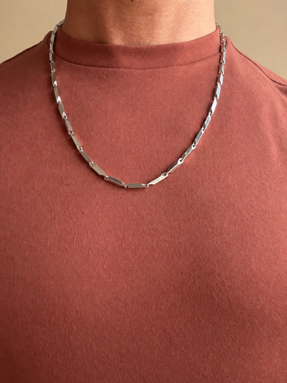 Silver Edge Chain