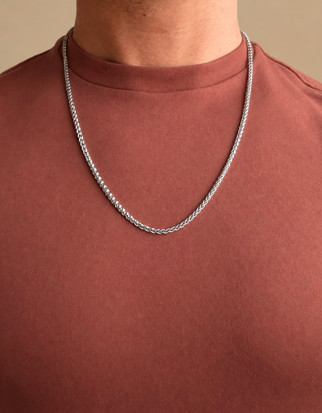 Silver Braided Chain