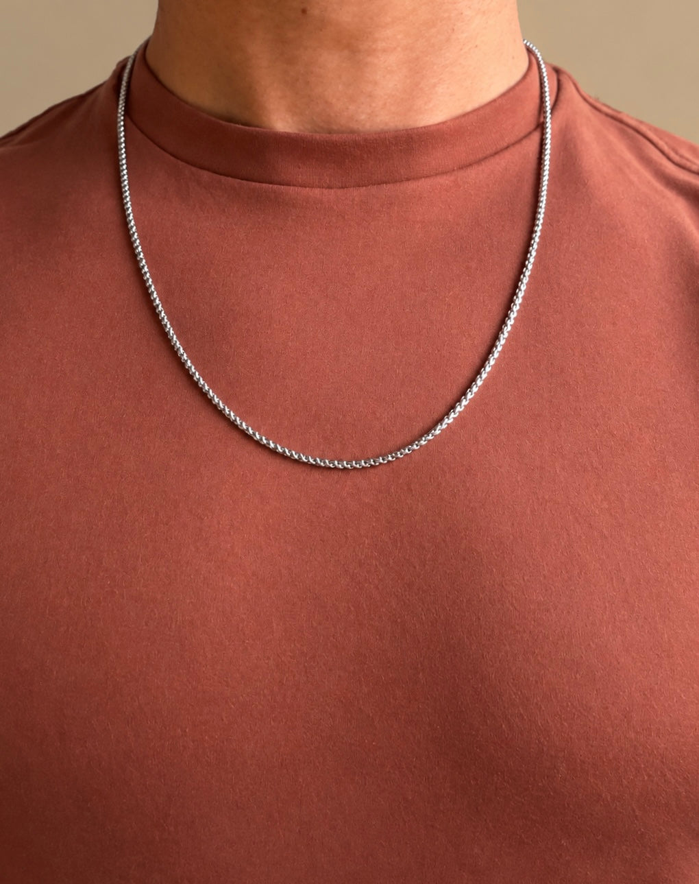 Silver Slim Chain