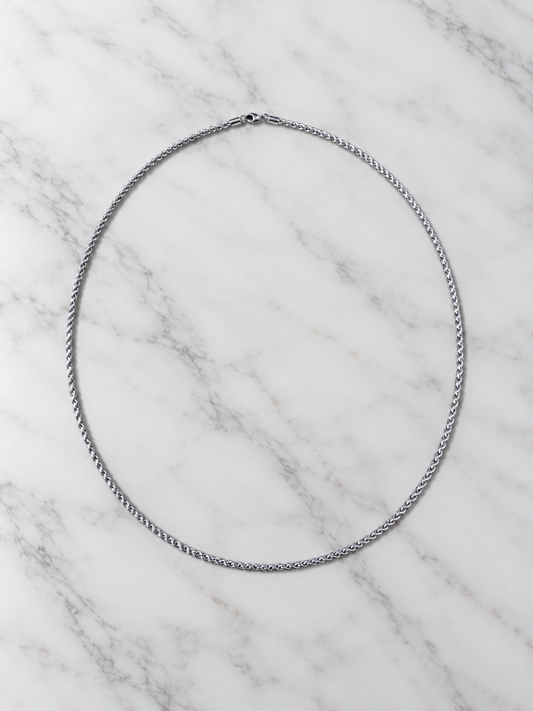Silver Braided Chain