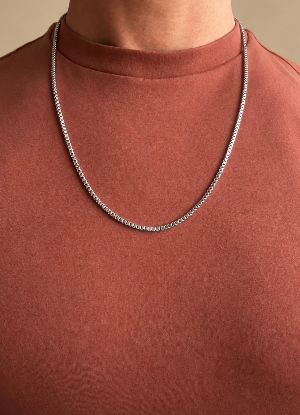 Silver Box Chain