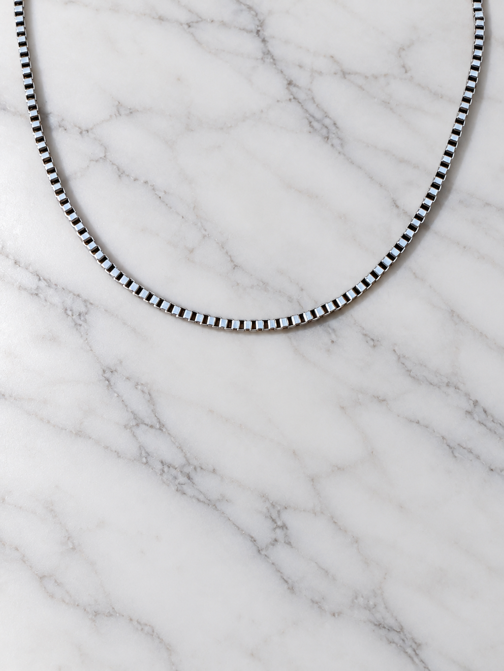 Silver Box Chain