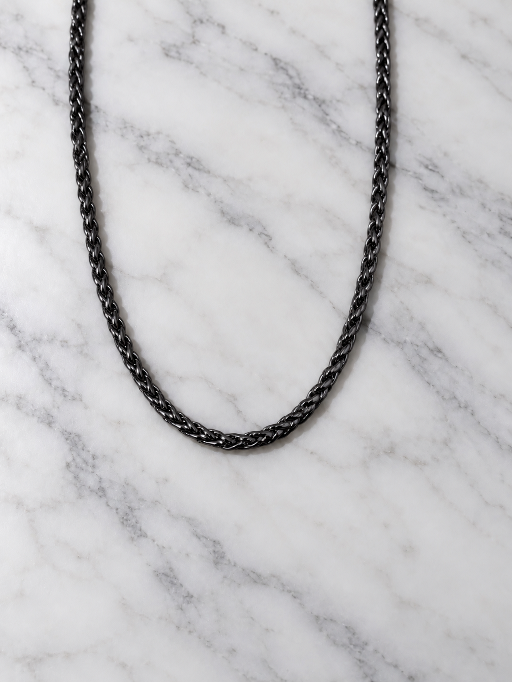 Black Braided Chain