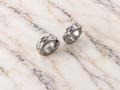 Silver Scalloped Cuffs