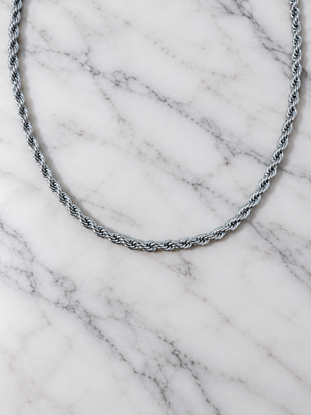 Silver Twisted Chain