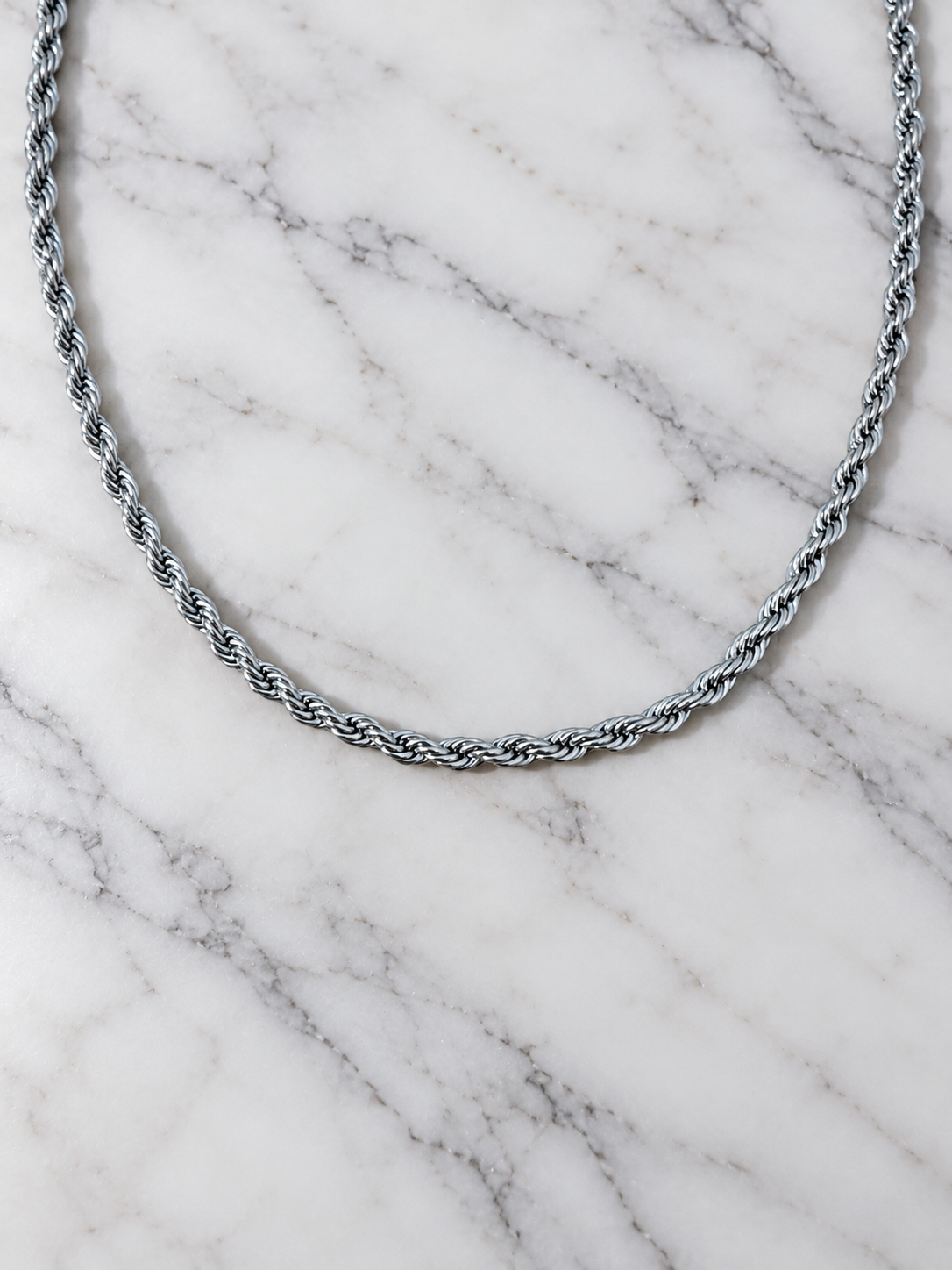 Silver Twisted Chain
