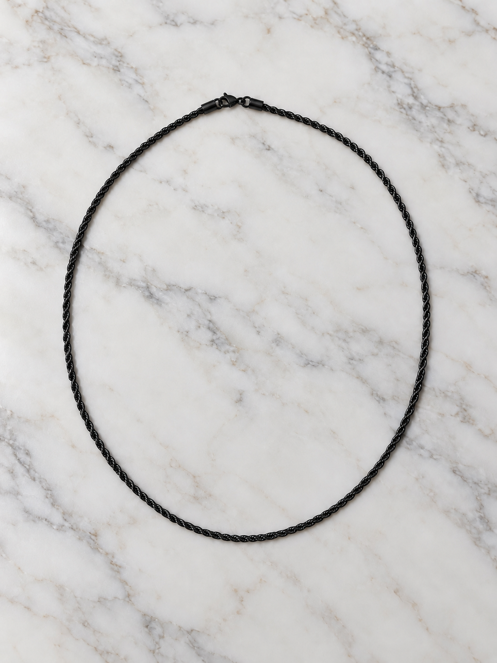 Black Twisted Chain