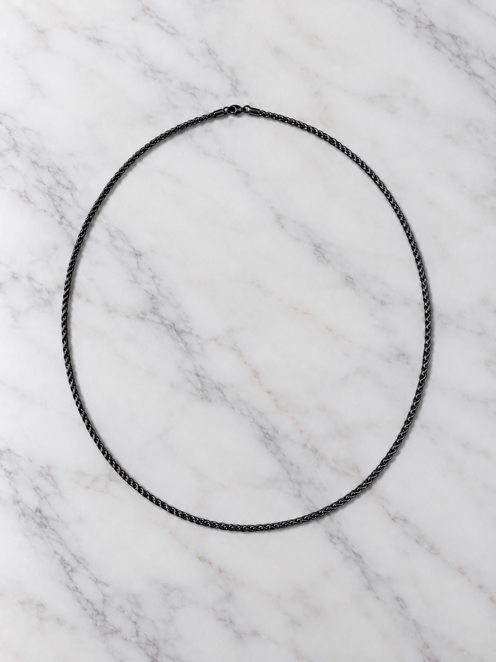 Black Braided Chain