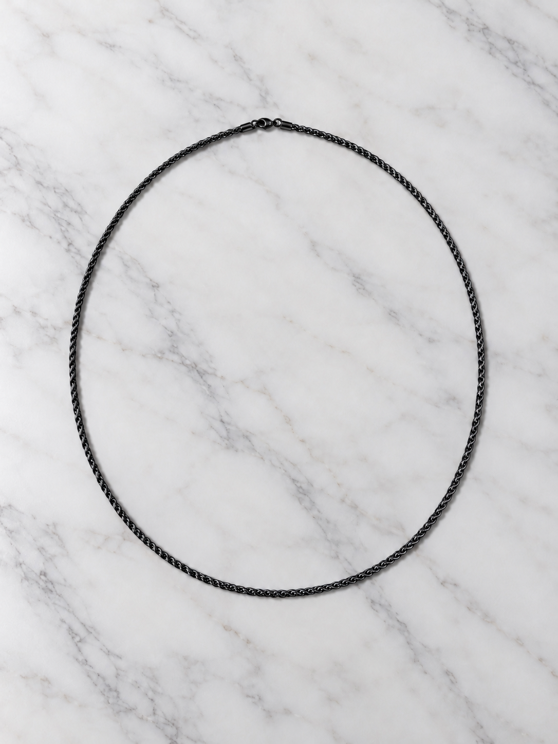 Black Braided Chain