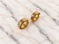 Gold Scalloped Cuffs