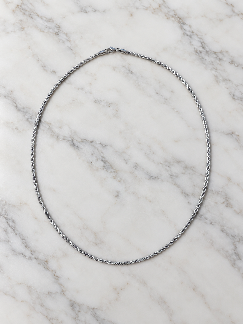 Silver Twisted Chain