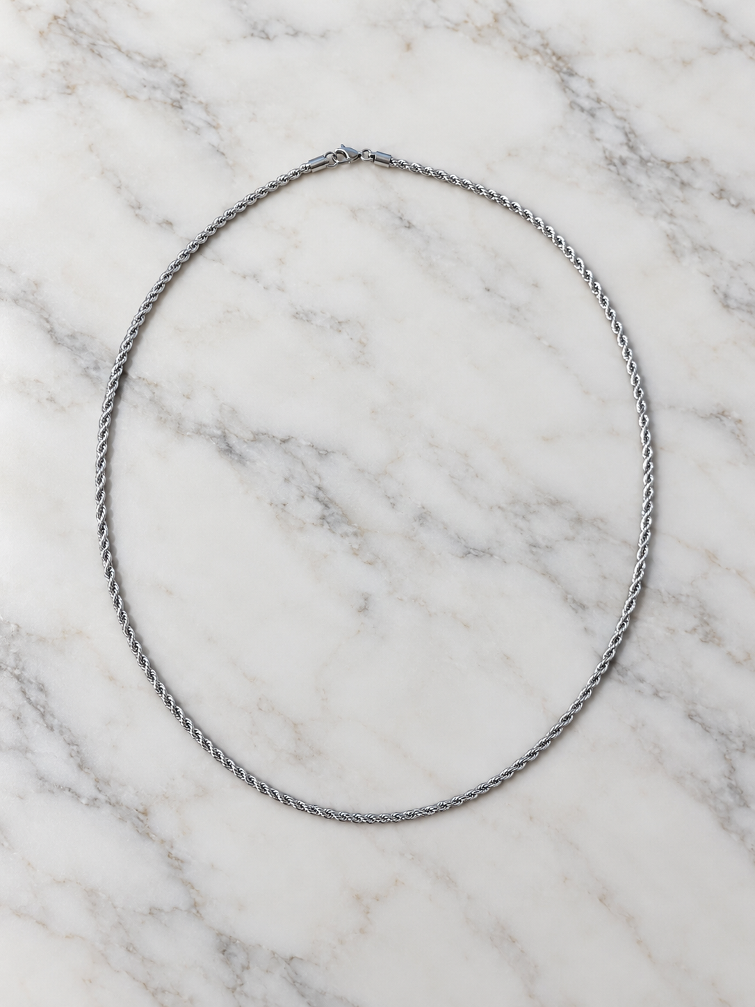 Silver Twisted Chain