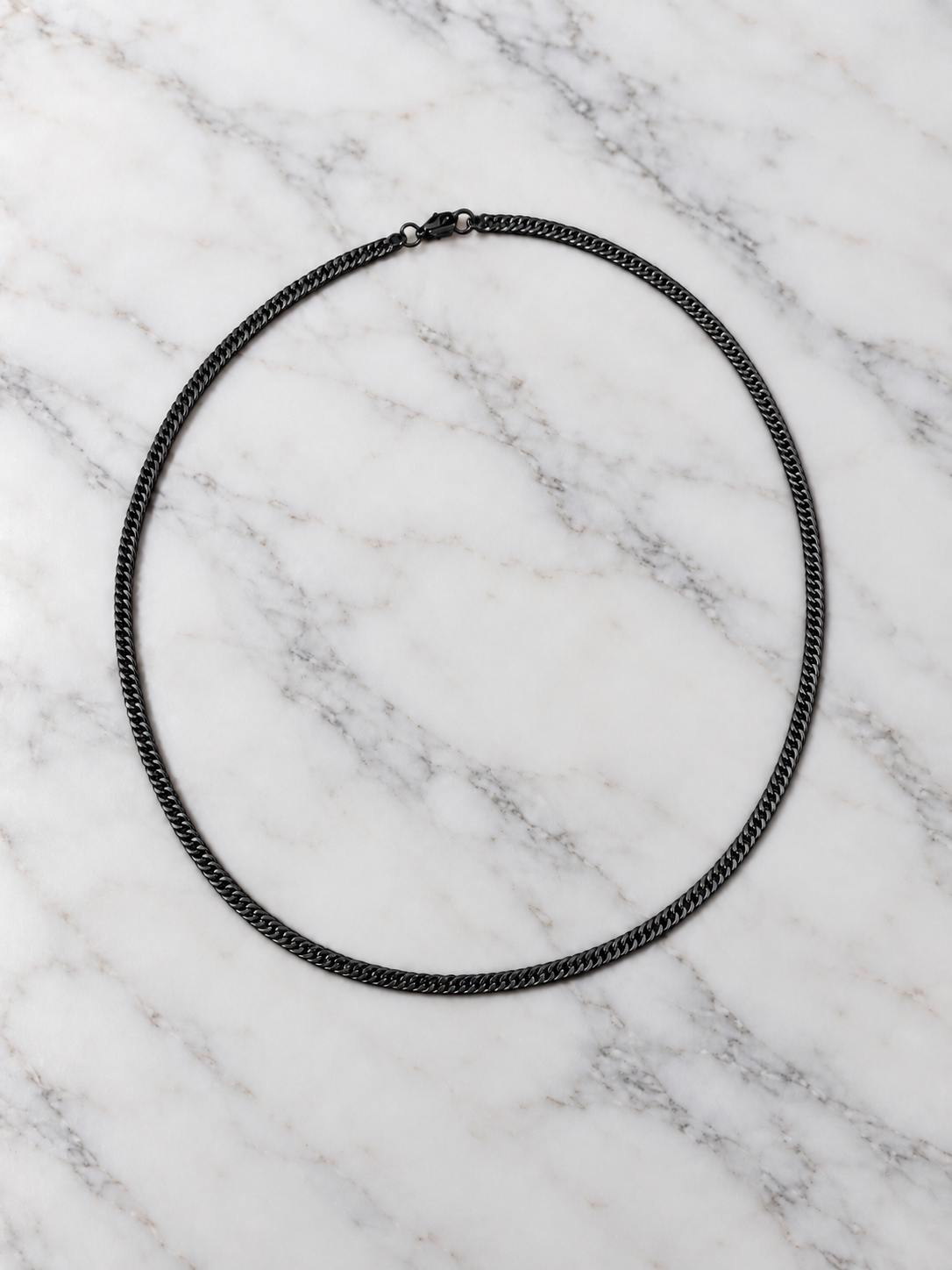 Black Curb Chain