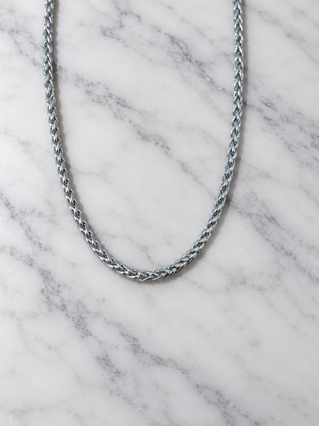Silver Braided Chain
