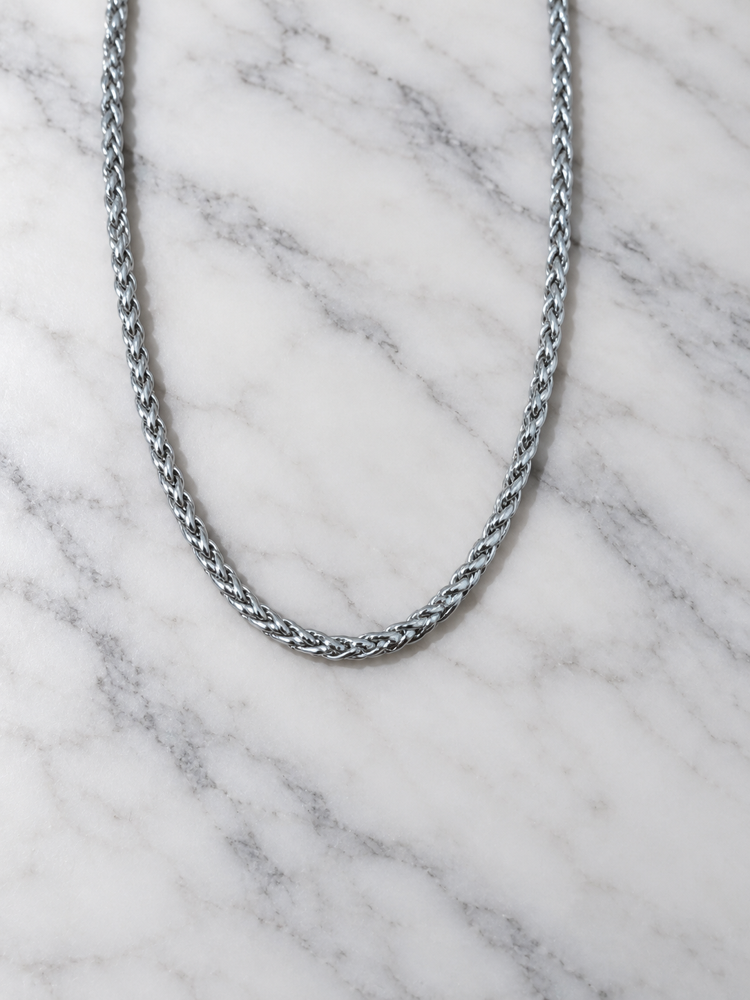 Silver Braided Chain