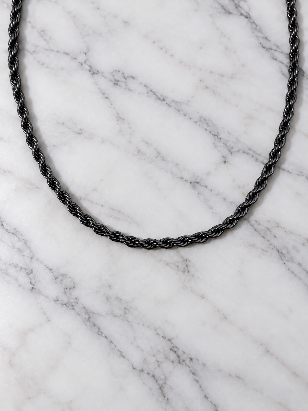 Black Twisted Chain