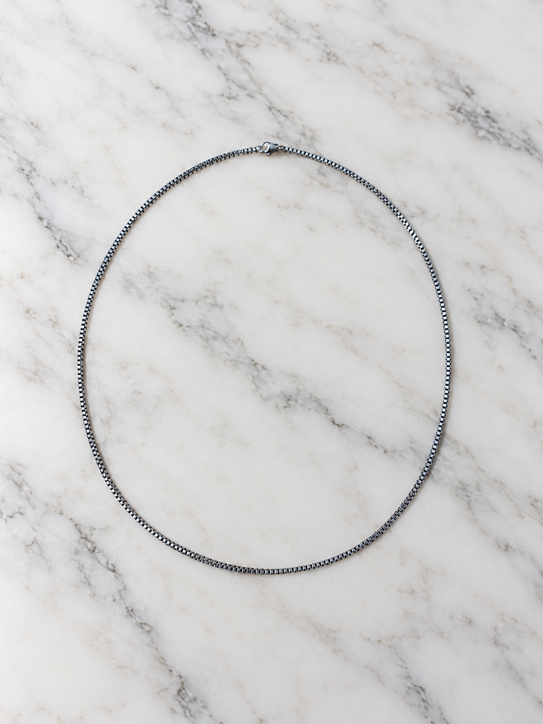 Silver Box Chain